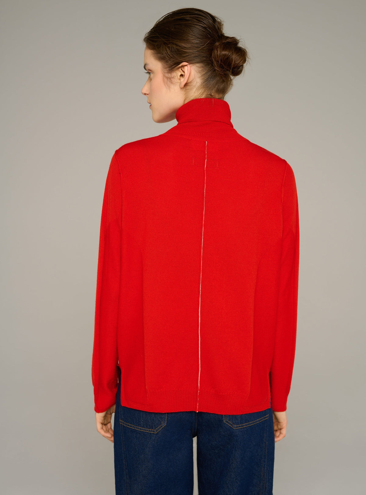 Cotélac Fine-knit wool turtleneck sweater