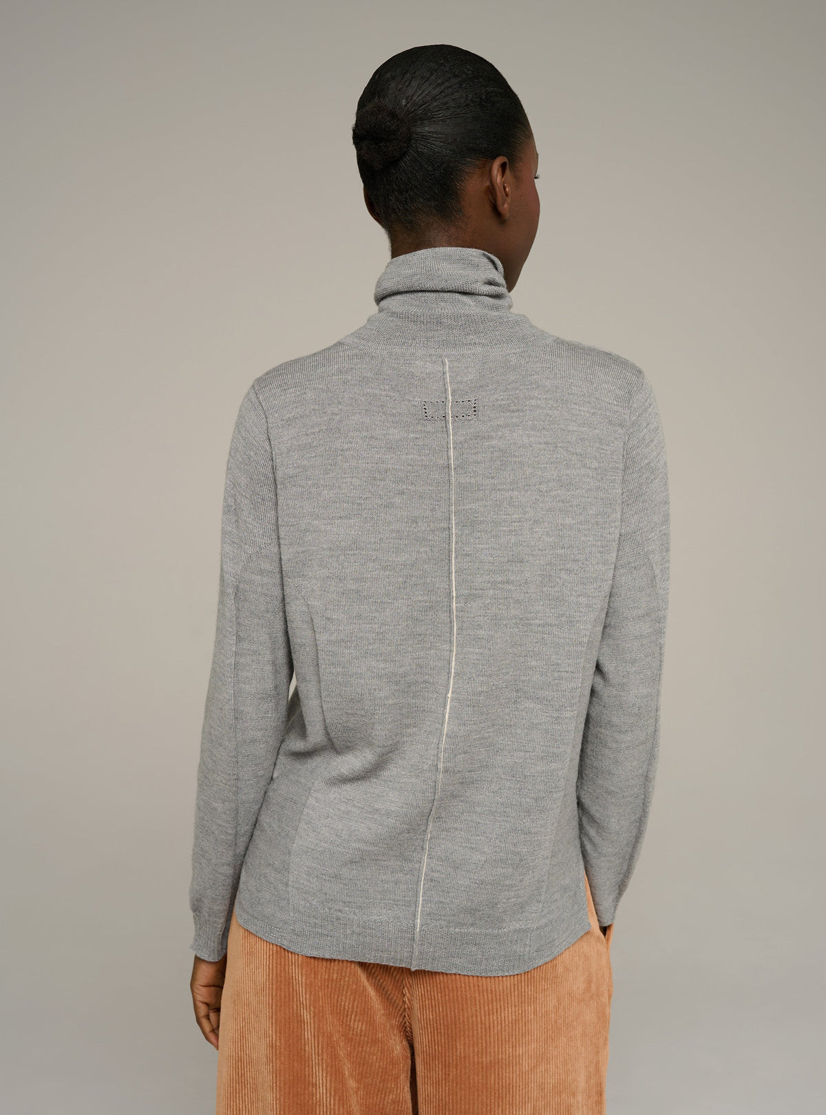 Cotélac Fine-knit wool turtleneck sweater