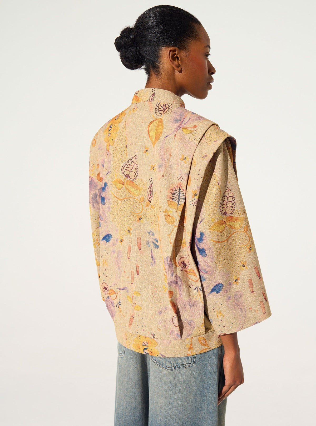 Brown sublimated jacket