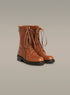 Leather ankle boots