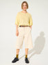 Yellow cotton sweater