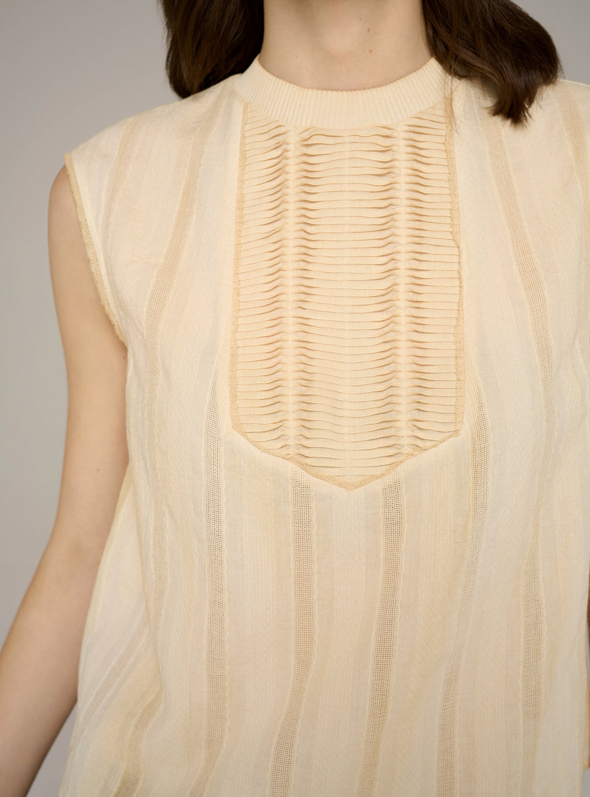 Cotélac Pleated tank top