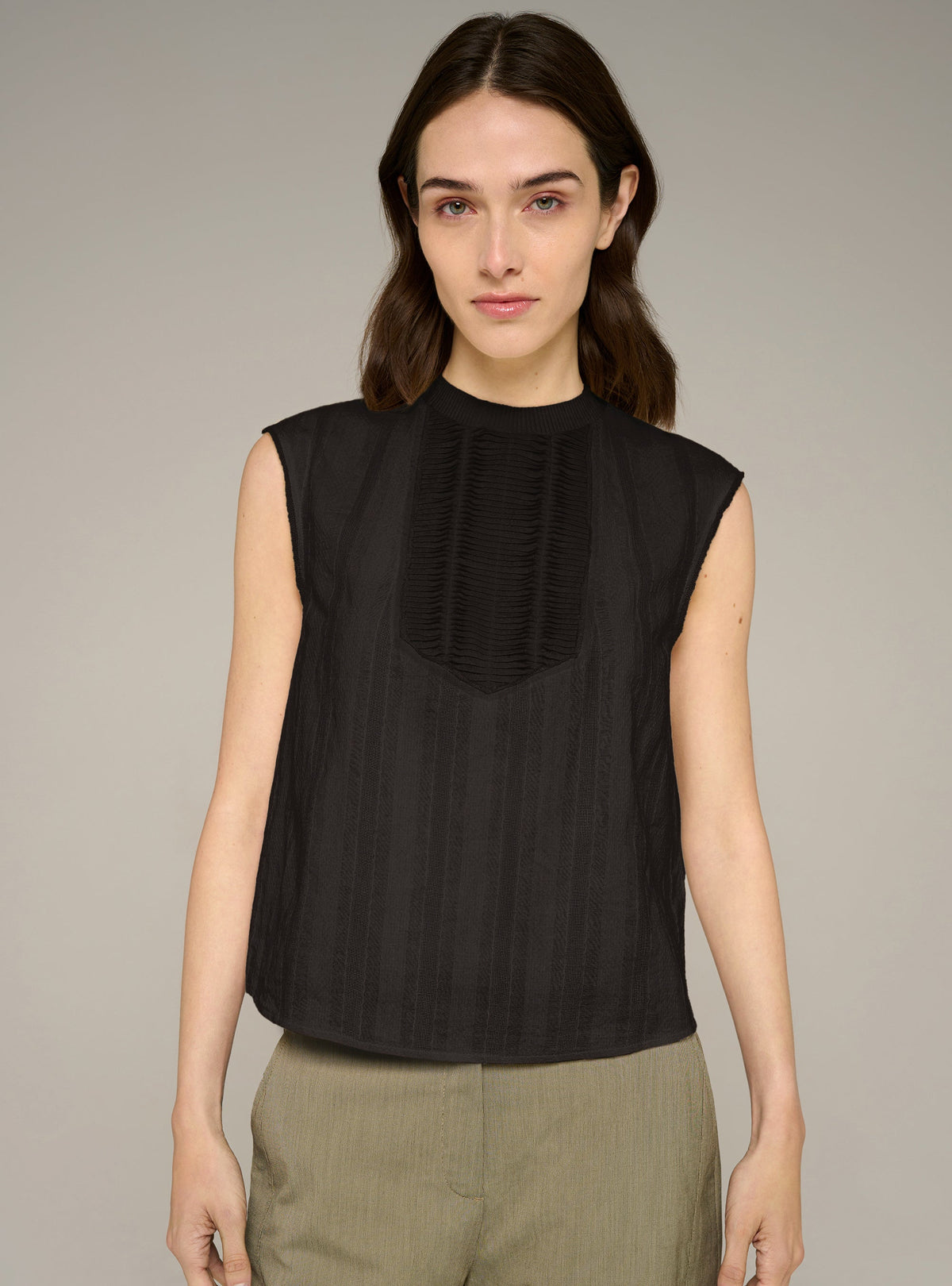 Cotélac Pleated tank top