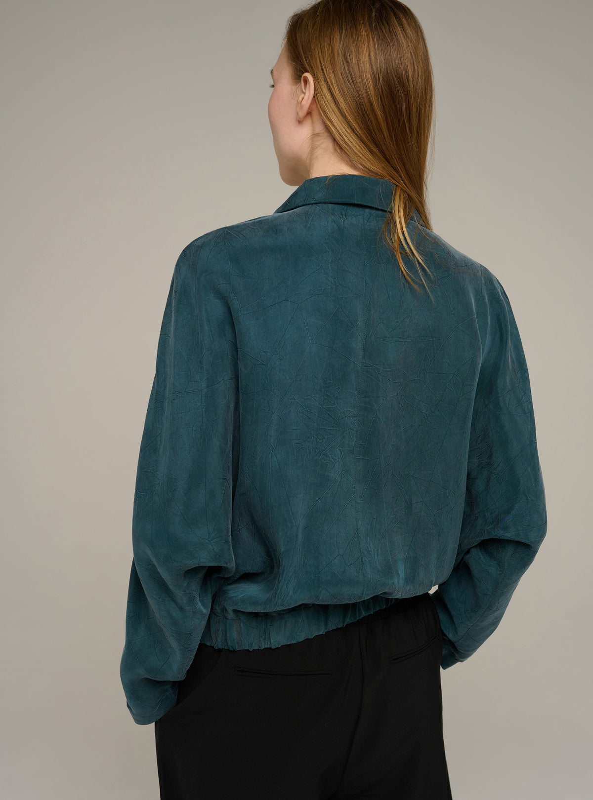 Cotélac Long-sleeve tailored-collar blouse