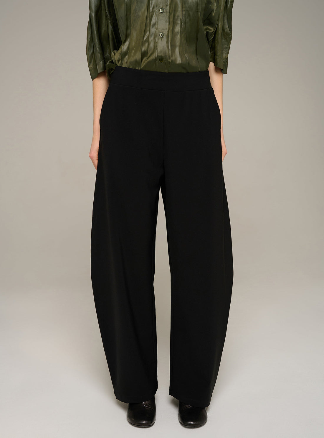 Cotélac Barrel-leg pants