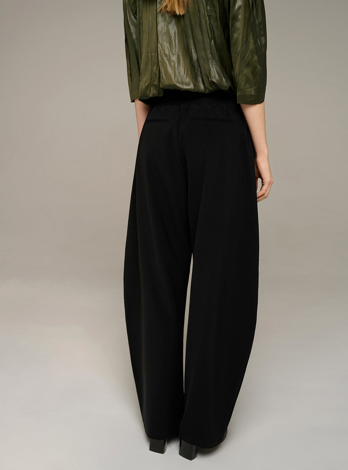 Cotélac Barrel-leg pants